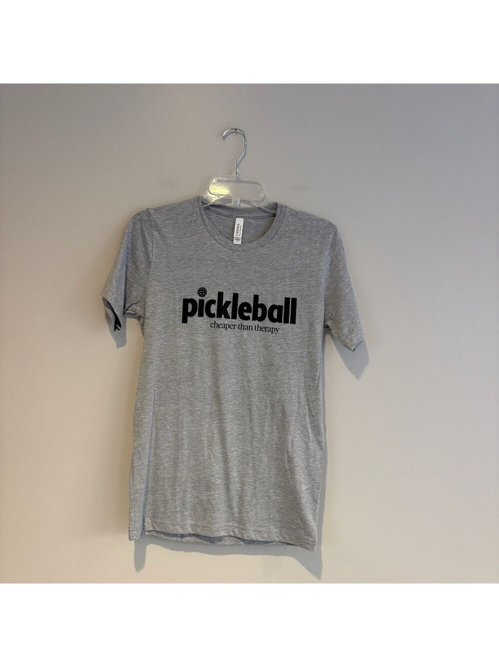Bella Canvas Gray Pickleball Tee